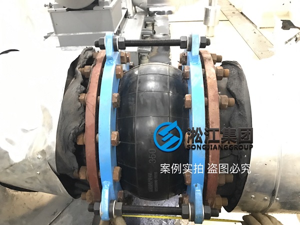 TRANE特靈冷水機組橡膠接頭現(xiàn)場